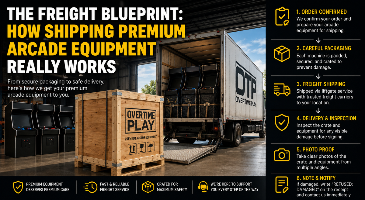 The Freight Blueprint: How Shipping Premium Arcade Equipment Really Works