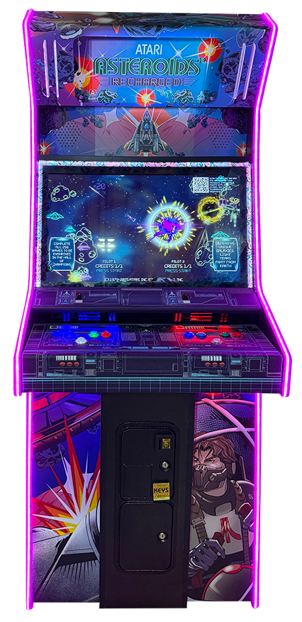 Asteroids Recharged 2-Player PRO+ Arcade Cabinet