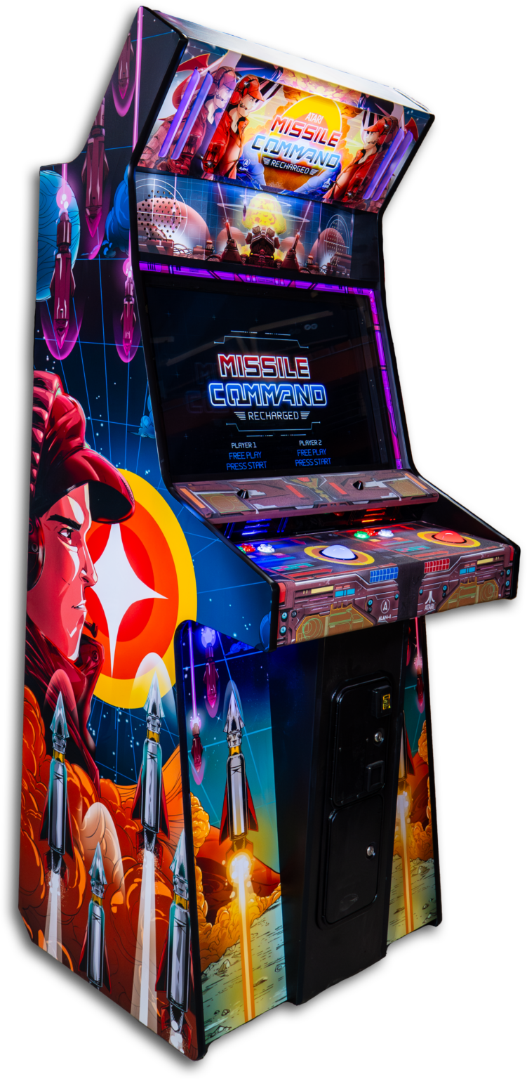 Missile Command Recharged 2-Player Pro Arcade Game