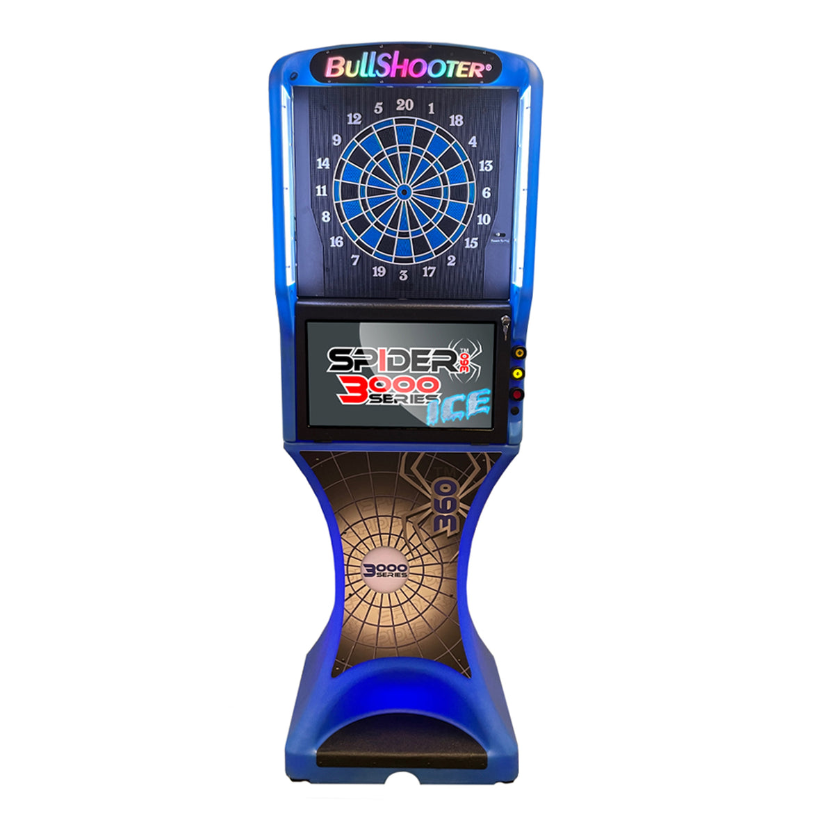 SPIDER 360 3000 Series Dual Head Electronic Home Dartboard (Black)
