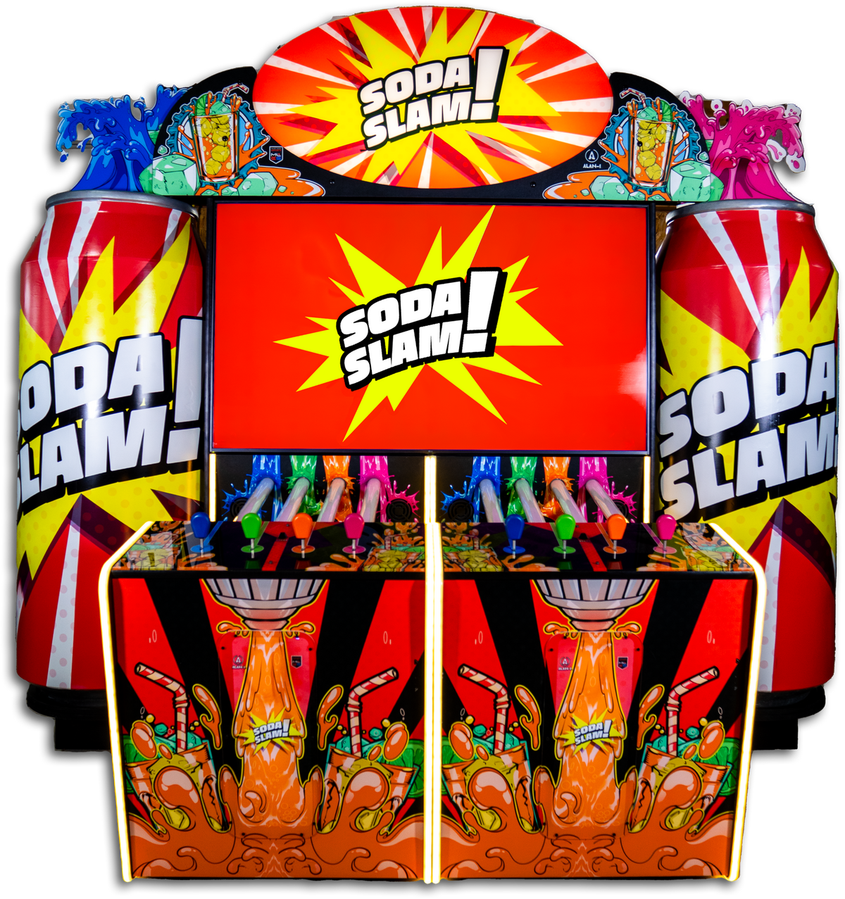 Soda Slam Super Deluxe Arcade Game
