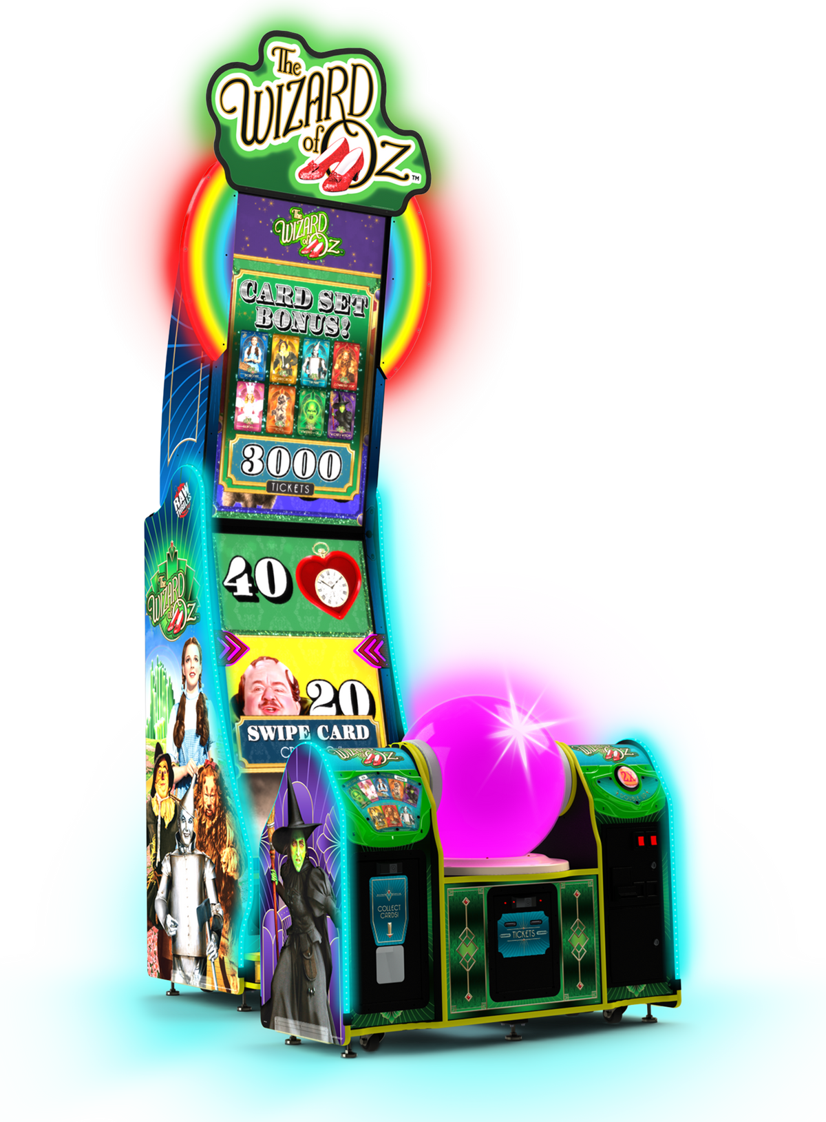 Raw Thrills The Wizard of Oz Arcade Game
