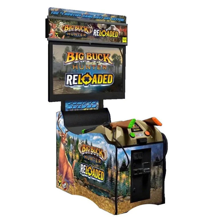 Raw Thrills Big Buck Hunter Reloaded Panorama Gun Shooting Arcade Game (Offline Edition)