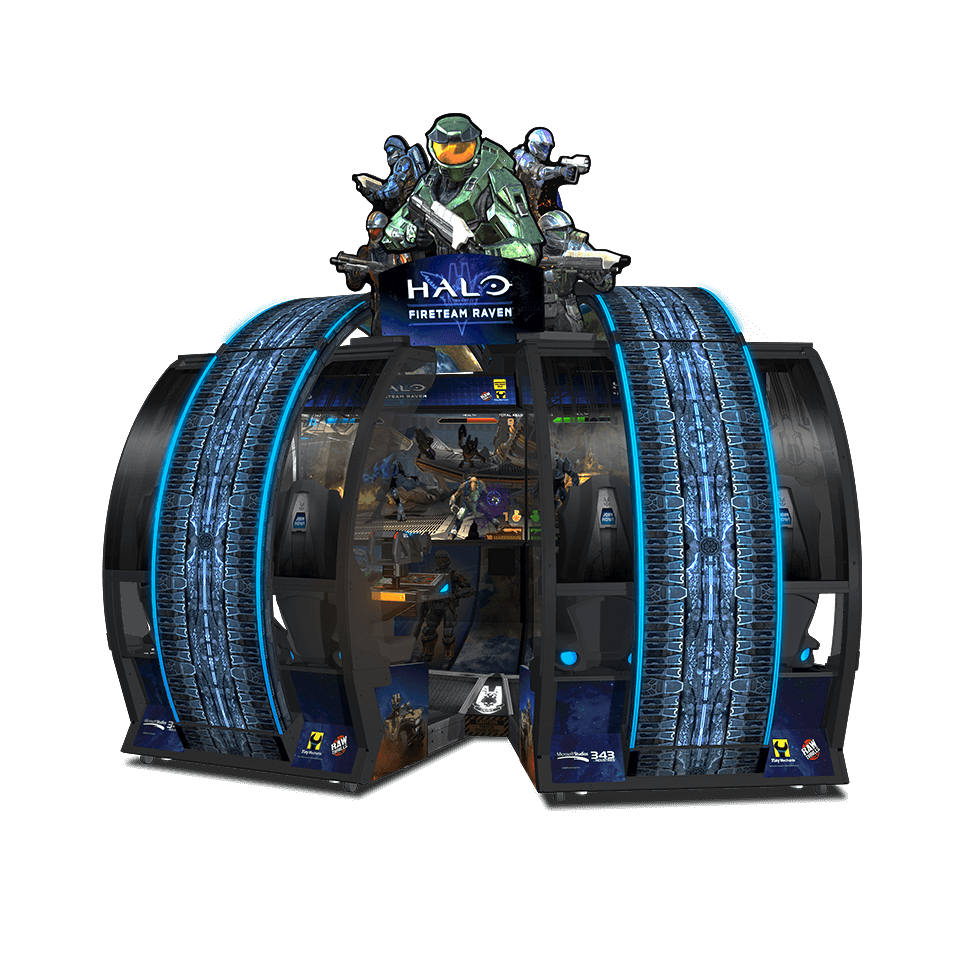 Halo Fireteam Raven 2 Player Arcade Game